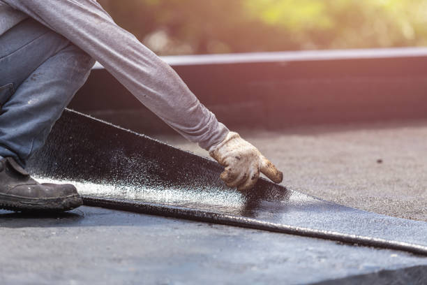 Professional Waterproofing technician working in Moscow, PA